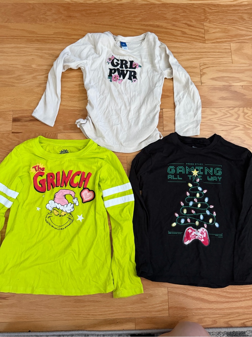 Hybrid Apparel The Grinch Neon Green Kids T-Shirt